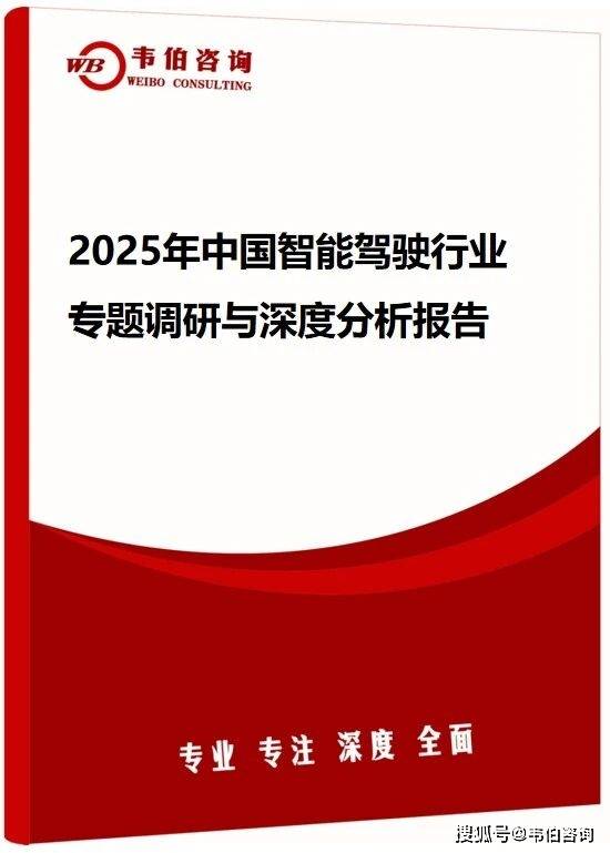 韦伯咨询：2025年中国智能驾驶行业专题